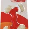 NylaBone Dura Chew Double Bend Bacon XL -Speelgoed Winkel 0018214826507