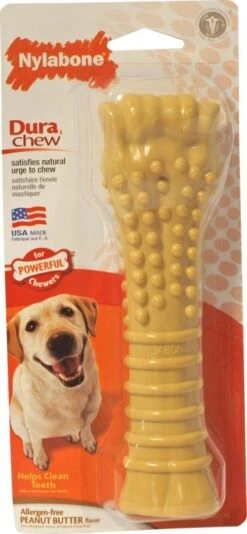 NylaBone Dura Chew Souper Bot Peanutbutter L