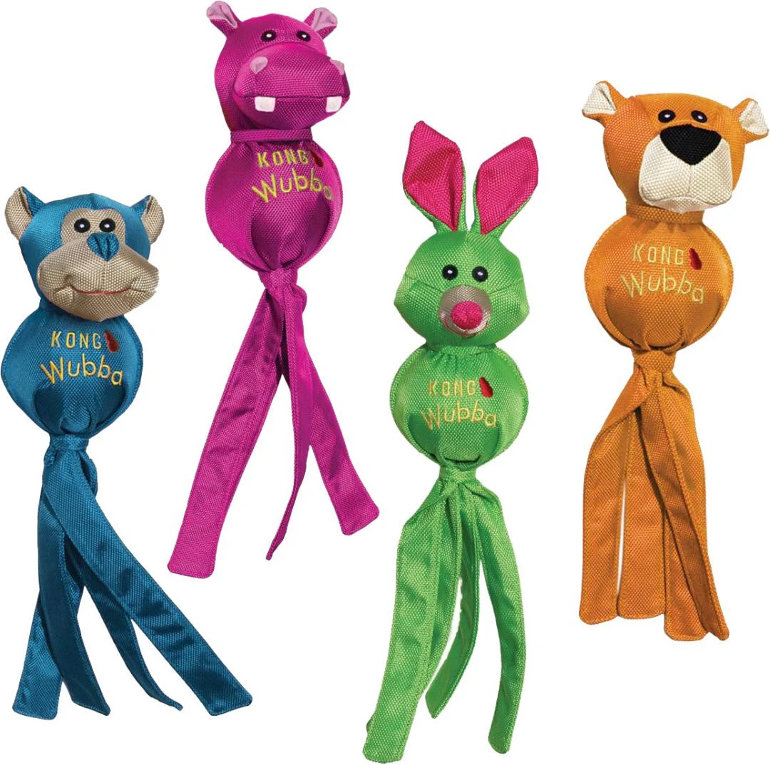 Kong Wubba Ballistic Friend Assorti 3 Kong Wubba Ballistic Friend Assorti