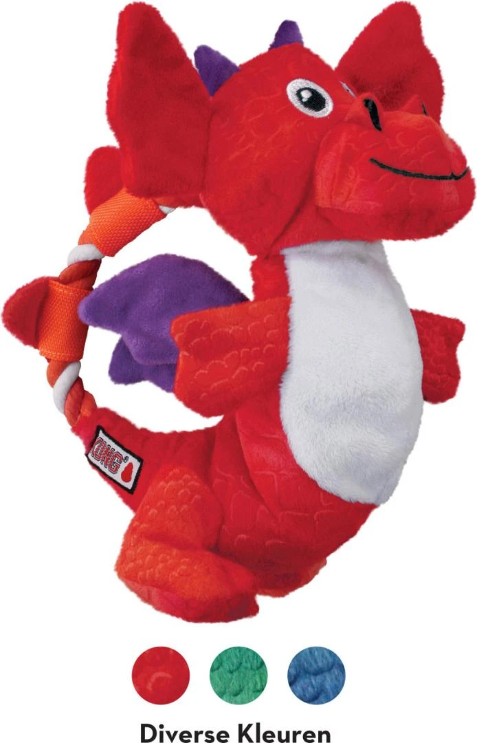 Kong Dragon Knots Assorti M/L 3 Kong Dragon Knots Assorti M/L