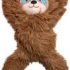 Kong Tuggz Sloth Bruin XL -Speelgoed Winkel 0201966 los LR