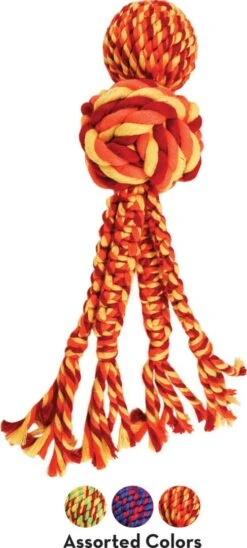 Kong Wubba Weaves Rope Assorti 11 Kong Wubba Weaves Rope Assorti -Speelgoed Winkel 0205783 los