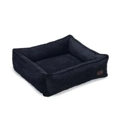 Designed By Lotte Hondenmand Ribbed Antraciet