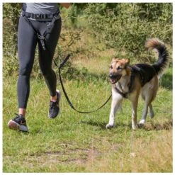 Trixie Hardloopriem Zwart/Grafiet -Speelgoed Winkel 12766 2