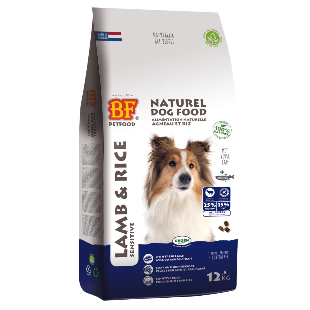 BF Petfood Hondenvoer Lam & Rijst 12,5 Kg 3 BF Petfood Hondenvoer Lam & Rijst 12,5 Kg