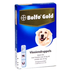 Bolfo Gold 250 Hond 2 Pipetten