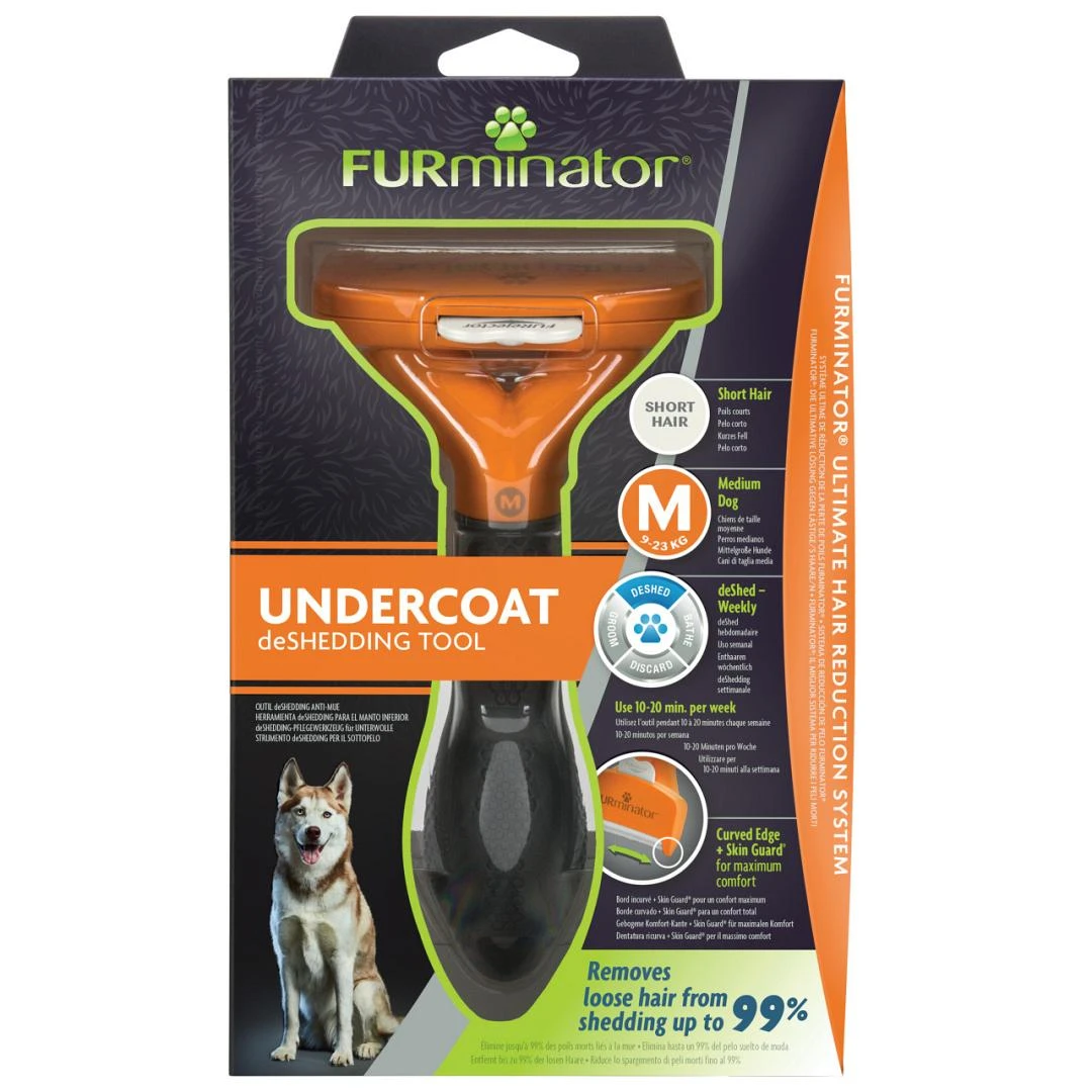 FURminator Undercoat Hond Korthaar M 4 FURminator Undercoat Hond Korthaar M - Afbeelding 2