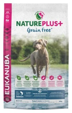 Eukanuba NaturePlus+ Puppy All Breeds Grainfree Salmon 10 Kg
