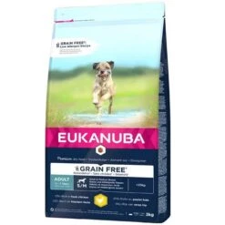 Eukanuba Hondenvoer Adult S/M Grain Free Chicken 3 Kg