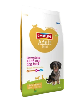 Smølke Hondenvoer Adult Mini 12 Kg