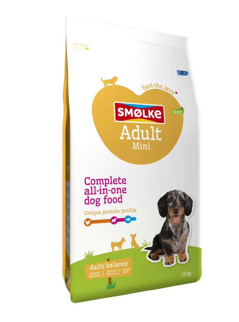 Smølke Hondenvoer Adult Mini 12 Kg 3 Smølke Hondenvoer Adult Mini 12 Kg