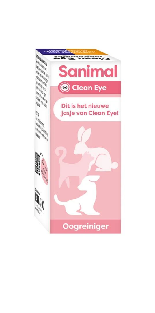 Sanimal Clean Eye Oogreiniger 30 Ml 2 Sanimal Clean Eye Oogreiniger 30 Ml