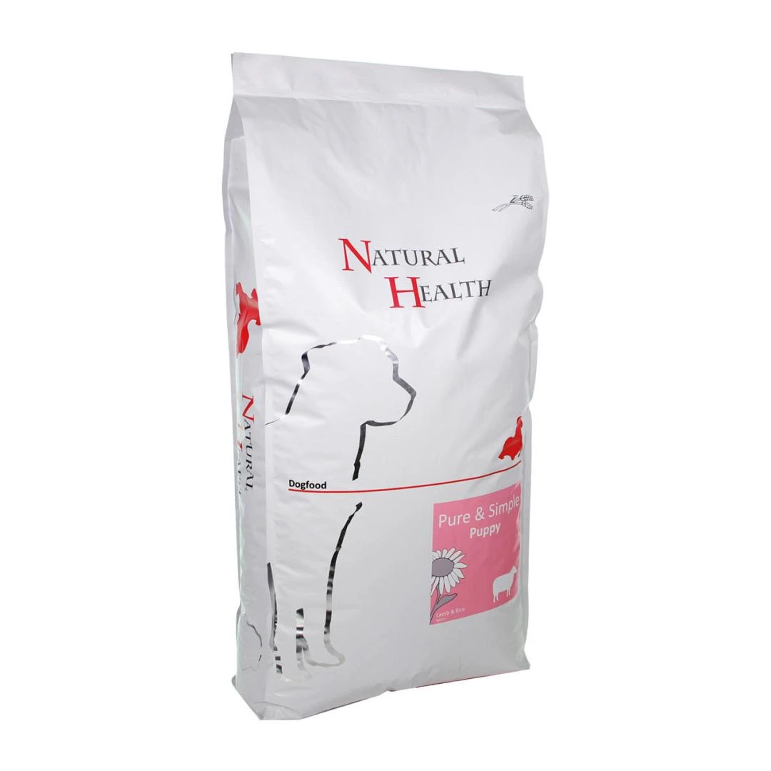 Natural Health Pure & Simple Puppy Lamb 12,5 Kg 2 Natural Health Pure & Simple Puppy Lamb 12,5 Kg