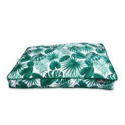 Lex & Max Boxbed Leaves Dark Green -Speelgoed Winkel 8719733006402