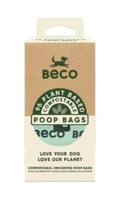 Beco Pets Poepzakjes Composteerbaar 8 X 12 St