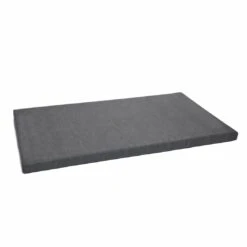 SnObbs Benchmatras Buffalo Cowboys Dark Grey -Speelgoed Winkel Benchmat kunstleer snObbs darkgrey maat5 schuinliggend
