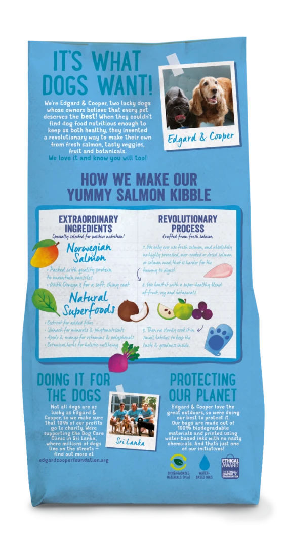 Edgard & Cooper Hondenvoer Adult Noorse Zalm 12 Kg 4 Edgard & Cooper Hondenvoer Adult Noorse Zalm 12 Kg - Afbeelding 2