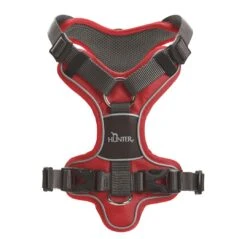 Hunter Hondentuig Divo Grijs/Rood -Speelgoed Winkel HUNTER 16475 67629 001 19 original