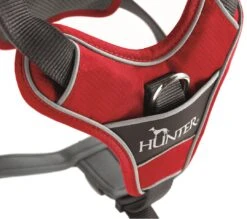 Hunter Hondentuig Divo Grijs/Rood -Speelgoed Winkel HUNTER 16479 67629 003 19 original