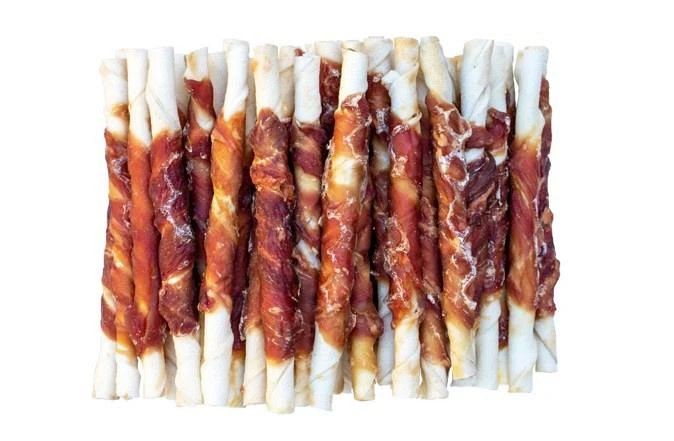 Voskes Rawhide Met Eend Twist 40 St 4 Voskes Rawhide Met Eend Twist 40 St - Afbeelding 2