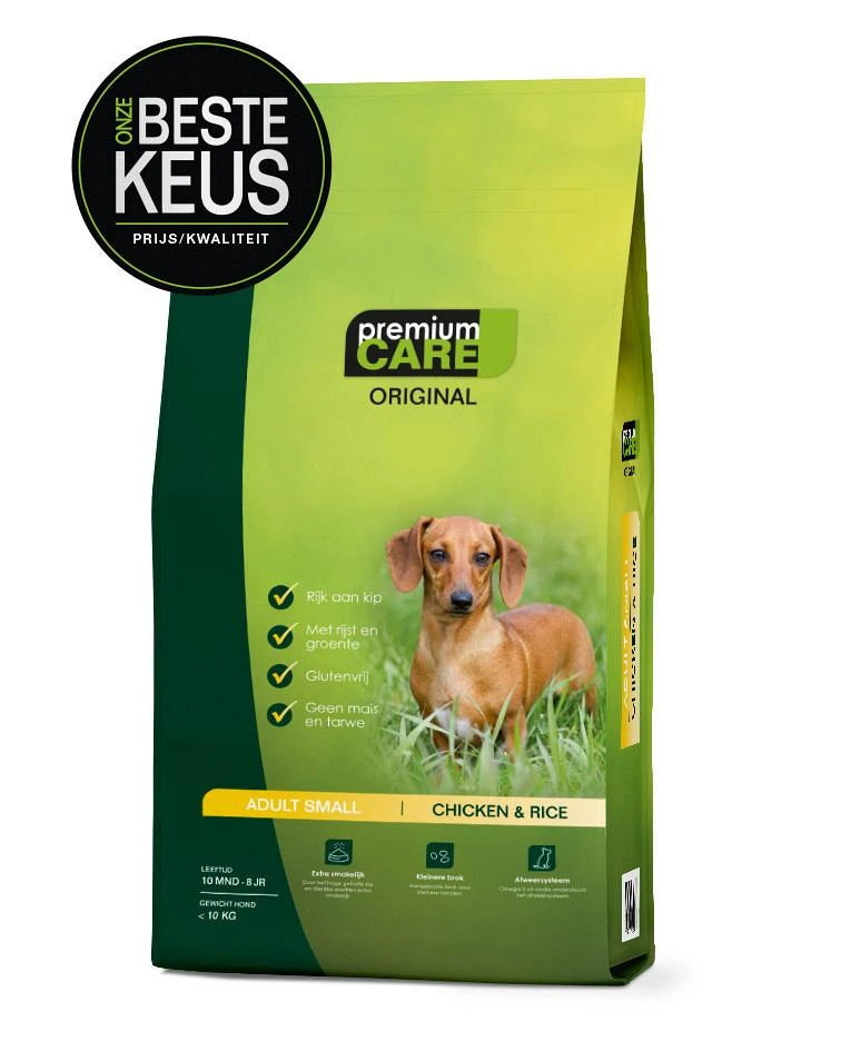 Premium Care Original Adult Small Chicken & Rice 7,5 Kg 3 Premium Care Original Adult Small Chicken & Rice 7,5 Kg