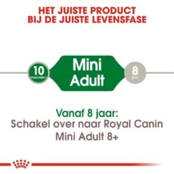 Royal Canin Hondenvoer Mini Adult 4 Kg 9 Royal Canin Hondenvoer Mini Adult 4 Kg -Speelgoed Winkel royal canin mini adult volwassen hond kleine hondenrassen hero image 9