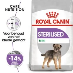 Royal Canin Hondenvoer Sterilised Mini 3 Kg -Speelgoed Winkel royal canin mini sterilised volwassen hond castratie sterilisatie kleine honden hero packshot